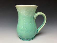 Load image into Gallery viewer, Crystalline Glazed Mug 16oz - Light Green #1
