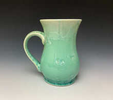 Load image into Gallery viewer, Crystalline Glazed Mug 16oz - Light Green #1
