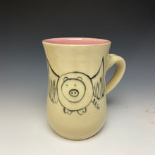 Load image into Gallery viewer, Flying Pig Mug- Pink
