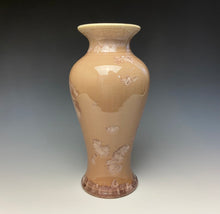 Load image into Gallery viewer, Rosé Crystalline Glazed Vase
