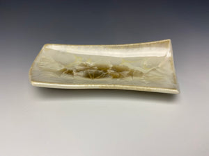 Crystalline Tray in Ivory