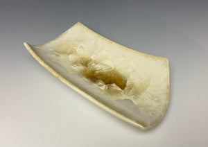 Crystalline Tray in Ivory