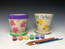 Load image into Gallery viewer, Paint Your Own Flower Pot Kit

