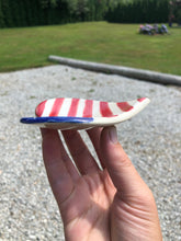 Load image into Gallery viewer, American Flag Mini Heart Dish
