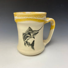 Load image into Gallery viewer, Swordfish Mug- Sunshine Yellow
