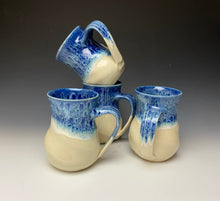 Load image into Gallery viewer, Breakwater Blue Swirly Mug
