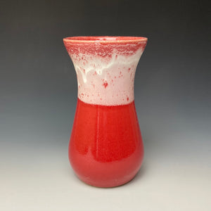 Bright Red Everyday Vase