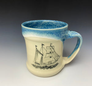 Ship Mug- Ice Blue